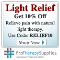 Pro Therapy Supplies - Save 10% on Light Relief